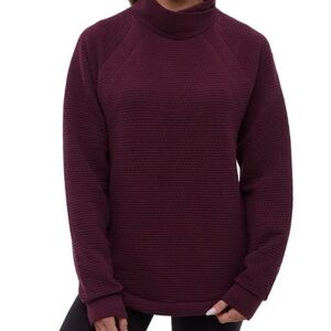 Bench Women's Rich Maroon Turtleneck Sweater